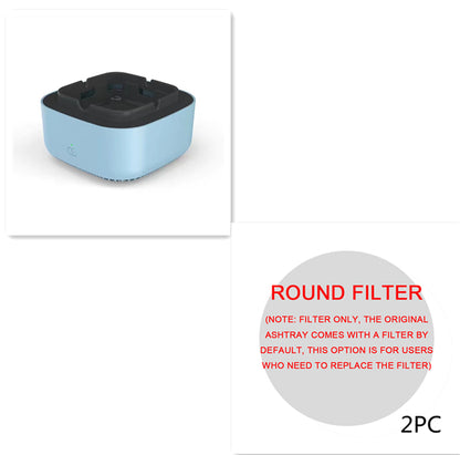 Smoke Removal Air Purification Ashtray Anion Purification Practical Automatic Purifier Ashtray Portable Gadgets for Car Ashtray