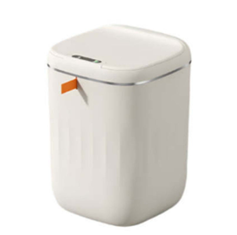 Smart Trash Can with Lid for Bedroom and Living Room Kitchen Storage Box Trash Can Induction Small Car Box Automatic Smart Dustbin Smart Trash Bin