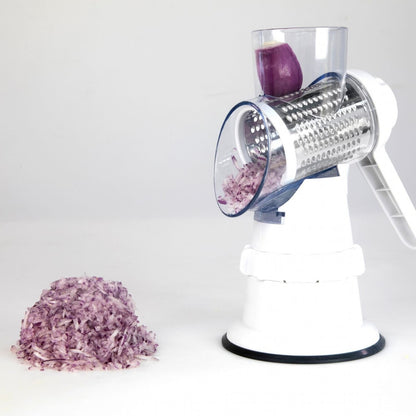 3 in 1 Vegetable Slicer Manual Kitchen Accessories Grater for Vegetable Cutter round Chopper Mandolin Shredder Potato Home Kitchen Supplies Kitchen Gadgets