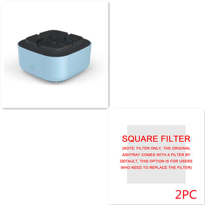 Smoke Removal Air Purification Ashtray Anion Purification Practical Automatic Purifier Ashtray Portable Gadgets for Car Ashtray