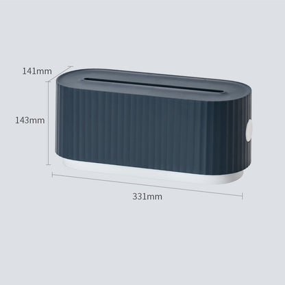 Power Strip Wire Case Cable Storage Box anti Dust Charger Socket Organizer Network Line Storage Bin Charger Wire Management