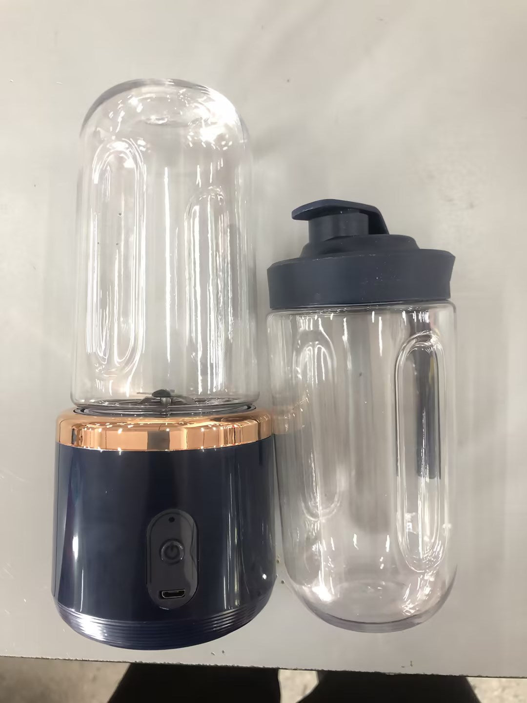 6Blade Portable Blender Mini Juicer Cup Extractor Smoothie USB Charging Fruit Squeezer Blender Food Mixer Ice Crusher Portable Juicer Machine