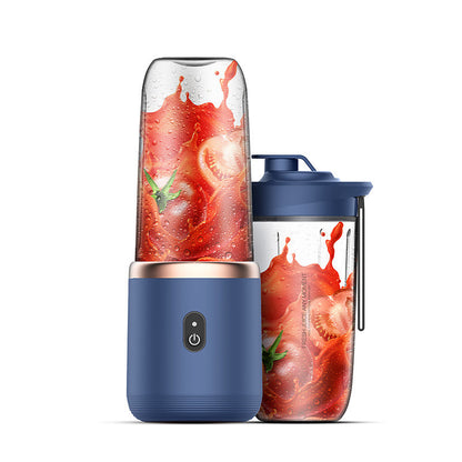 6Blade Portable Blender Mini Juicer Cup Extractor Smoothie USB Charging Fruit Squeezer Blender Food Mixer Ice Crusher Portable Juicer Machine