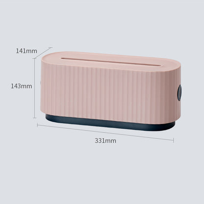 Power Strip Wire Case Cable Storage Box anti Dust Charger Socket Organizer Network Line Storage Bin Charger Wire Management