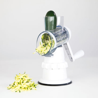 3 in 1 Vegetable Slicer Manual Kitchen Accessories Grater for Vegetable Cutter round Chopper Mandolin Shredder Potato Home Kitchen Supplies Kitchen Gadgets